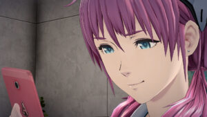 AI: The Somnium Files – offizieller Steam-Screenshot mit Iris