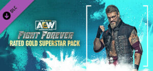 AEW Fight Forever Rated Gold Superstar Pack Xbox One