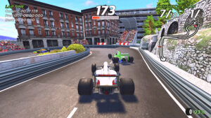 4PGP – Grand-Prix-Rennen mit Streckenkarte und Tempanzeige