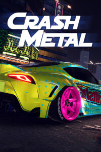 CrashMetal – Cyberpunk: offizielles Hochformat-Produktbild von Steam