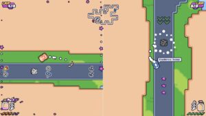 Gas Ratio: offizieller Nintendo-Screenshot n2 des Pixelrennspiels