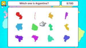 Geo Brain Boost! World Map Silhouette Quiz – offizielles Nintendo-Motiv 3