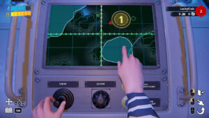 S.O.N.A.R. offizieller Screenshot Sonar-Station und Seekarte