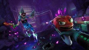 High On Life – offizieller PlayStation Store Gameplay-Screenshot aus der Alienwelt