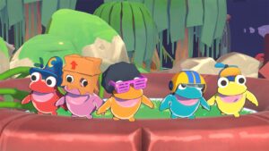 Frog Sqwad Supporter Pack für Nintendo Switch 2 – offizielles Kosmetik-DLC-Bild
