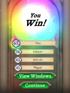 Sagrada – offizieller Screenshot der Endwertung