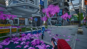 Leaf Blower Co. – Gameplay beim Säubern einer herbstlichen Umgebung