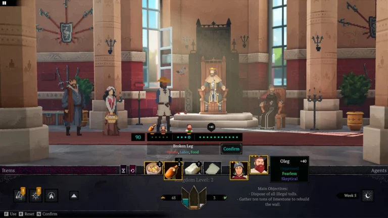 Yes, Your Grace 2: Snowfall Screenshot 1