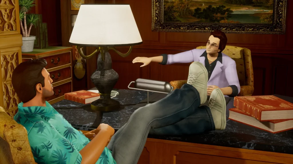 Spielszene aus der Neuauflage von Grand Theft Auto: Vice City