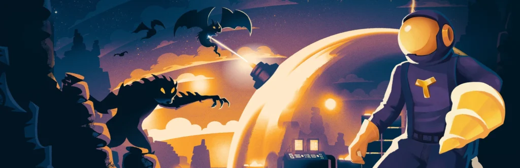 Dome Keeper Key Art