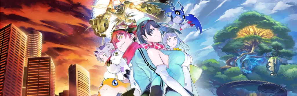 Digimon Story Time Stranger Key Art