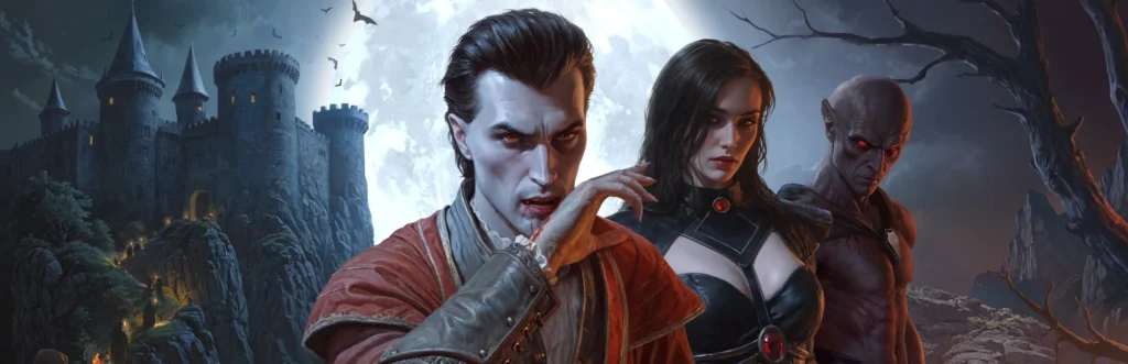 Vampires: Bloodlord Rising Key Art