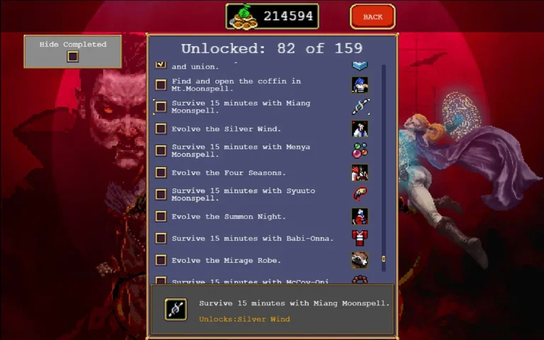 Vampire Survivors: Legacy of the Moonspell Screenshot 6