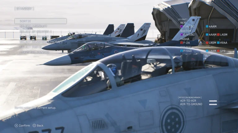 ACE COMBAT 8: WINGS OF THEVE Screenshot 1