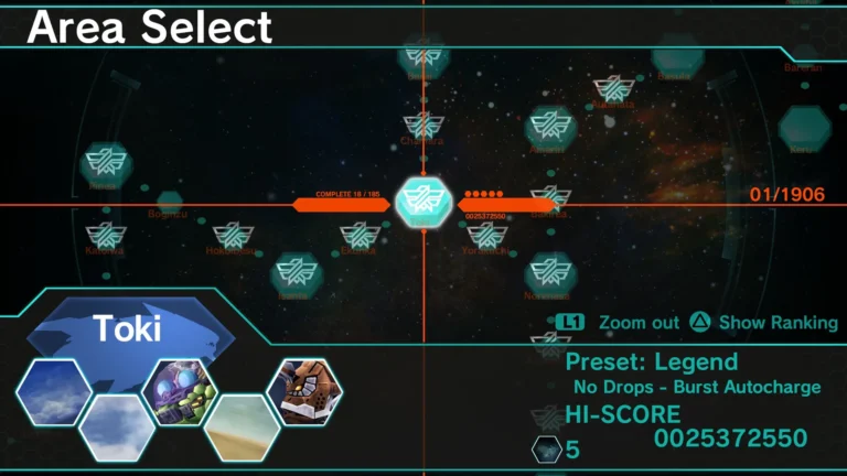 DARIUSBURST Chronicle Saviours Screenshot 4