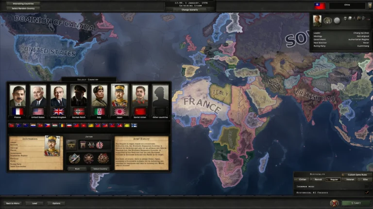 Hearts of Iron 4 Screenshot 2