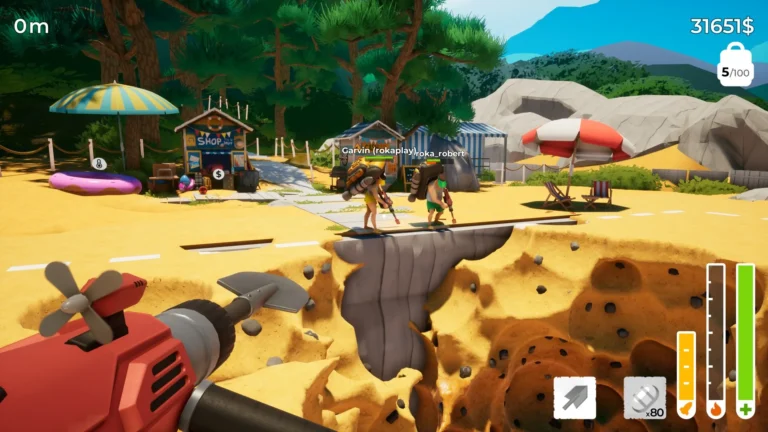 A Game About Digging A Hole Together Screenshot 1
