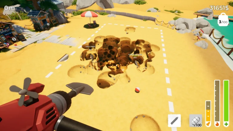 A Game About Digging A Hole Together Screenshot 5