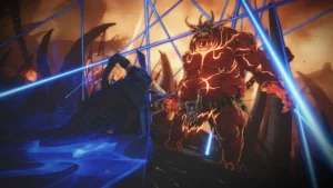 Szene aus dem Action-Rollenspiel Solo Leveling: ARISE OVERDRIVE mit Sung Jinwoo
