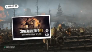 Offizielles Company-of-Heroes-3-Motiv mit der Grafik zum kommenden Update 3.0