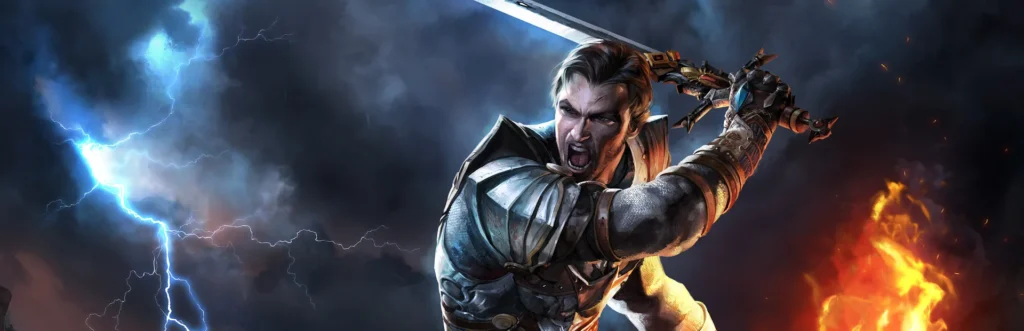 Wide official artwork from the fantasy RPG Risen 3: Titan Lords.