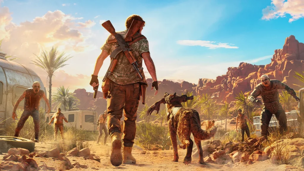 Offizielles breites Motiv zur Third-Person-Neuinterpretation von Arizona Sunshine.