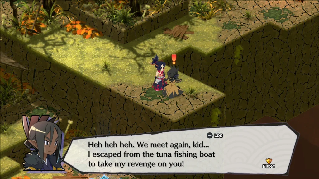 Fuji and Pirilika in a game scene from Disgaea 7.