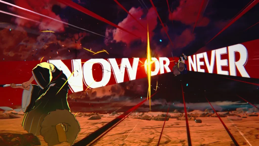 A special attack during a duel in BLEACH Rebirth of Souls.