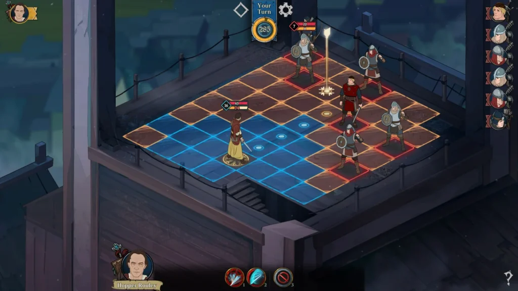 Offizieller Spielscreenshot aus Ash of Gods: Redemption
