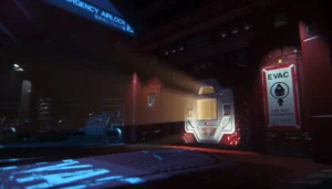 Ein weiterer Eindruck aus den engen Innenräumen der Raumstation in Alien: Isolation.