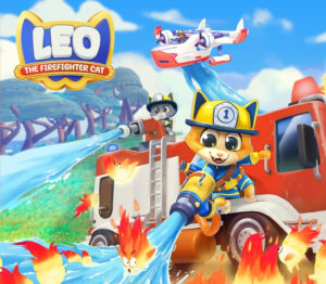 Leo the Firefighter Cat